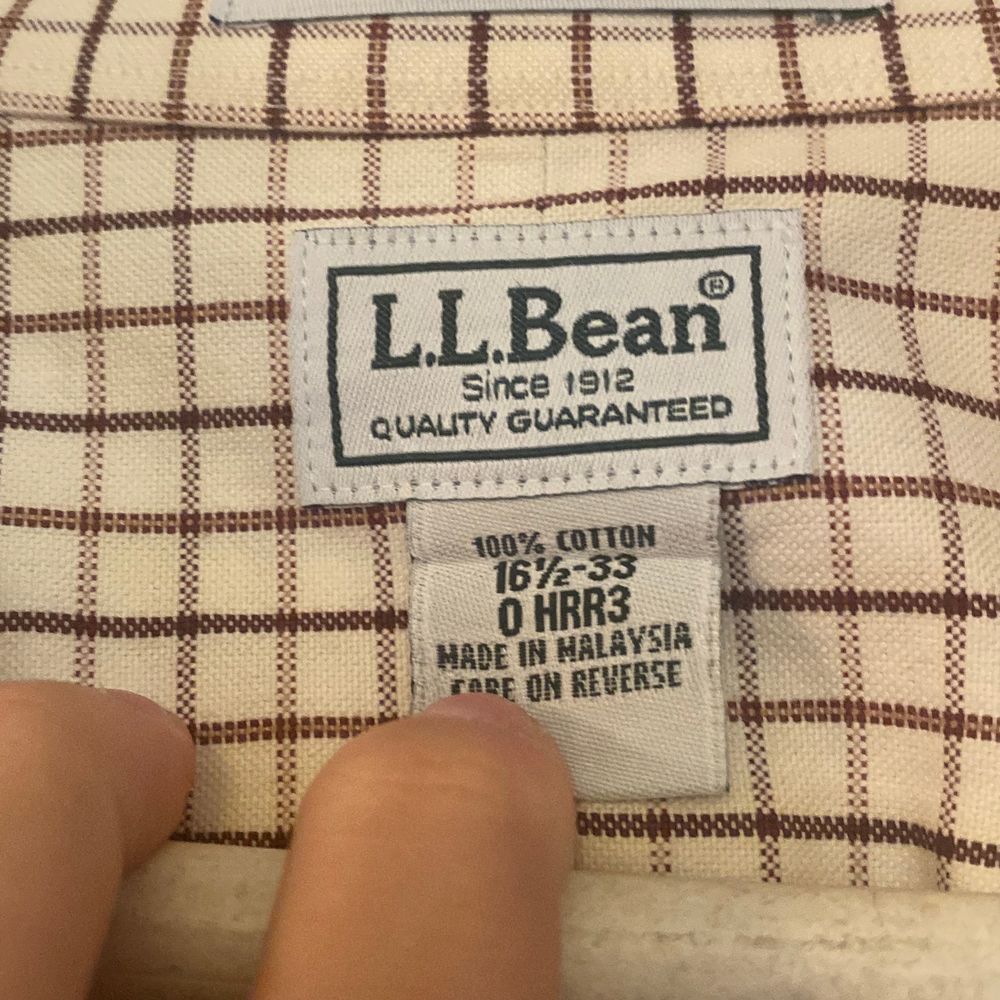 LL Bean Button Down - Picture 2 of 4